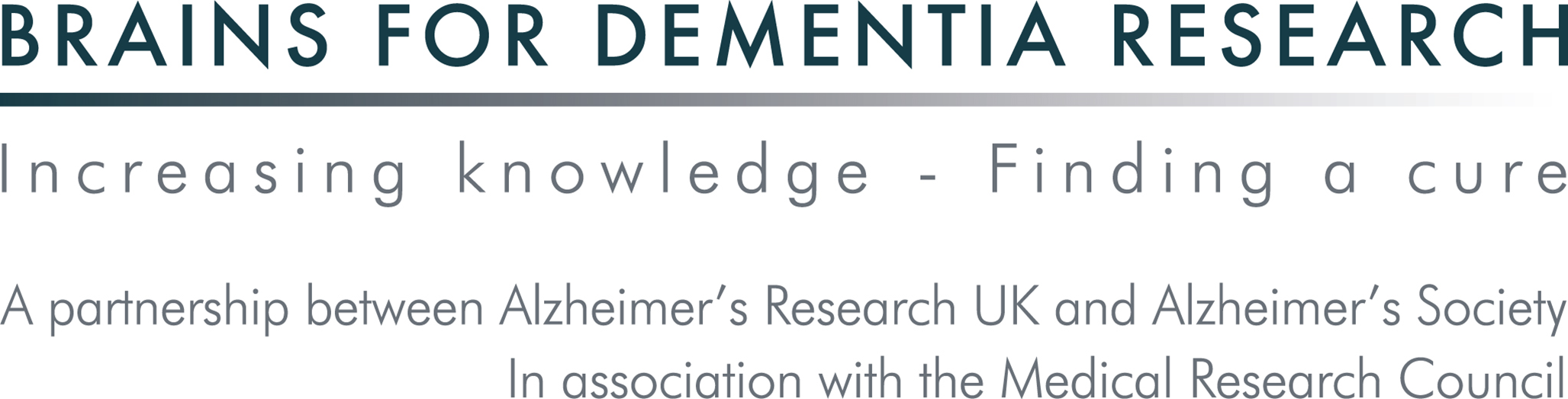 Brains for Dementia Research logo